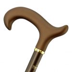 Canne de marche poignée Ergo Derby bronze | FAYET