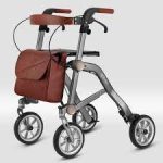 Trive rollator gris (accessoires inclus)